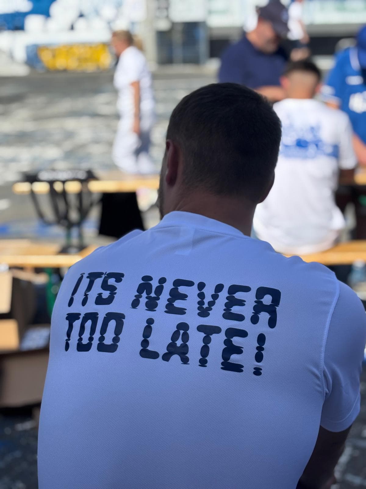 „It's never too late“