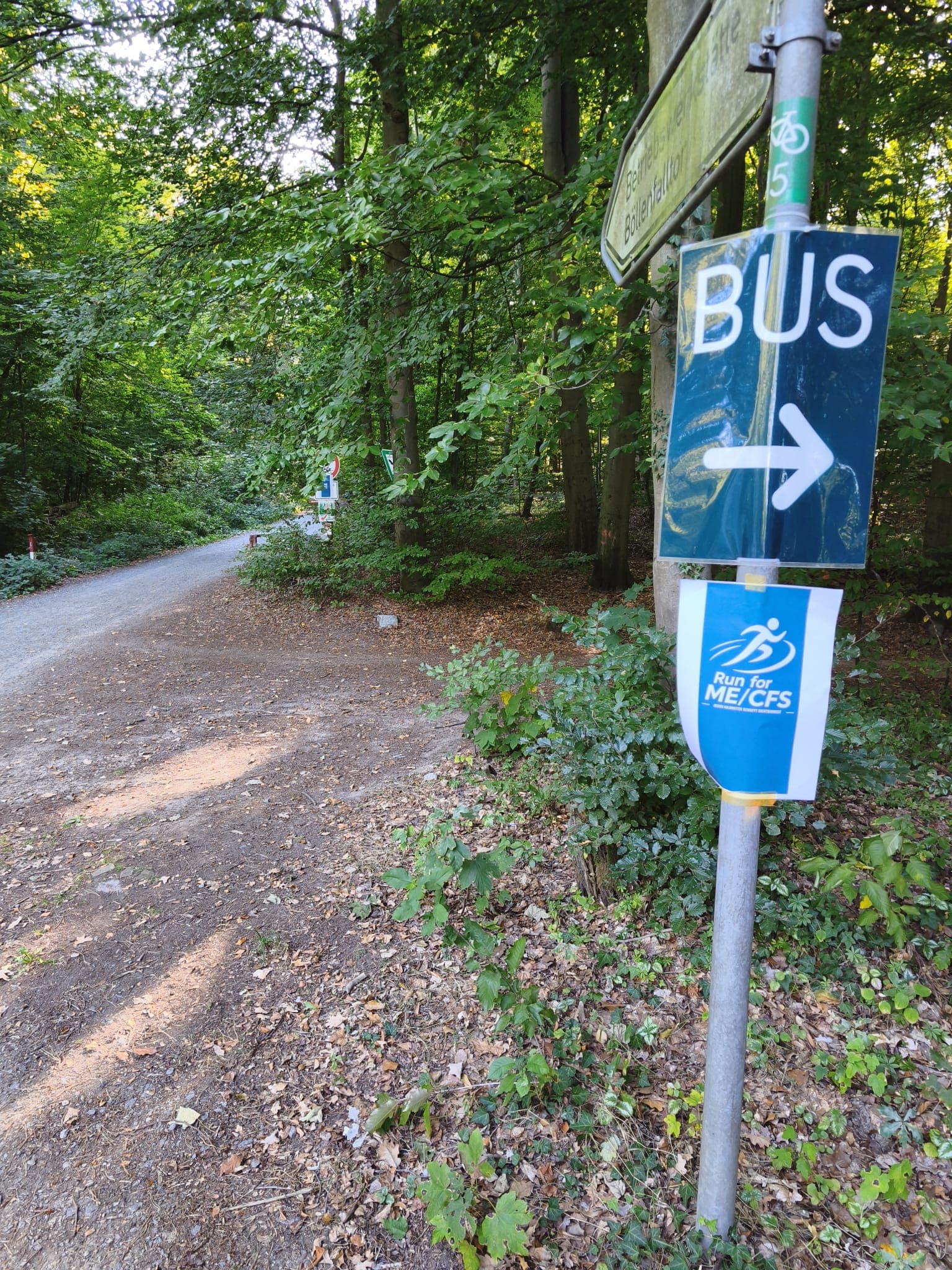 Wegweiser zum Lauftreff
